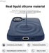 elago iPhone 16 Case Magnetic Liquid Silicone (MagSafe)